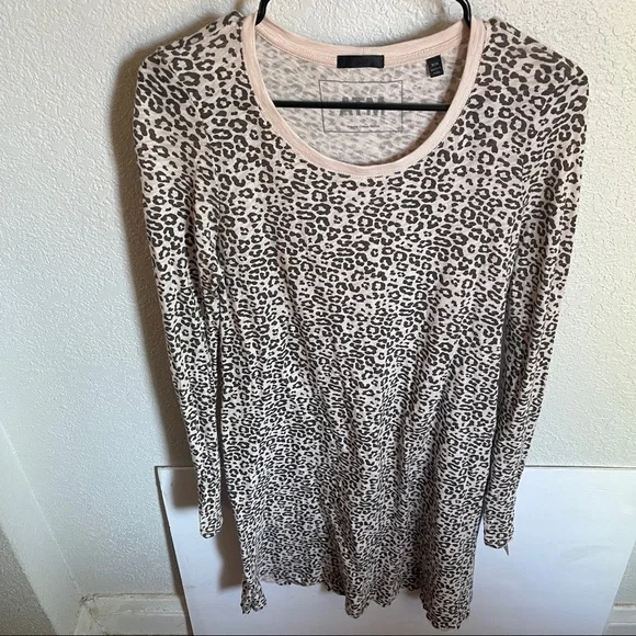 ATM Anthony Thomas Melillo Leopard T-Shirt Dress - Picture 3 of 8